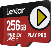 Photo de Micro SD Lexar Play Pro 256Go