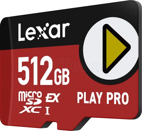 Photo de Carte mémoire Micro SD Lexar Play Pro - 512Go