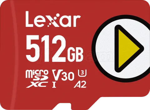 Photo de Carte mémoire Micro SD Lexar Play V1 - 512Go