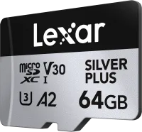 Photo de Micro SD Lexar Silver Plus 64Go