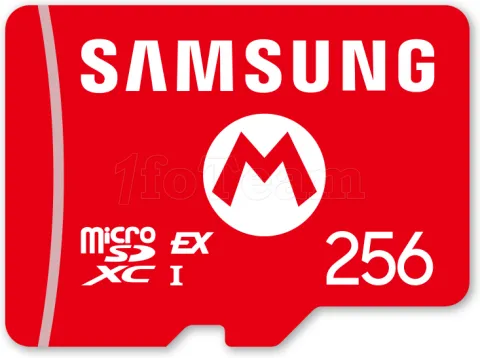 Photo de Carte mémoire Micro SD Samsung Nintendo Switch 2 - 256Go