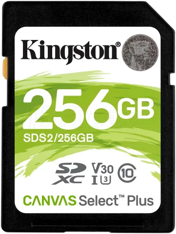 Photo de Carte mémoire SD Kingston Canvas Select Plus - 256Go