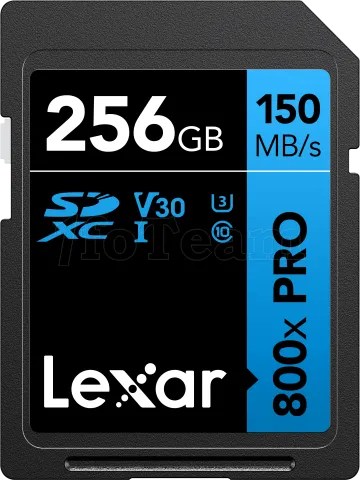 Photo de Carte mémoire SD Lexar 800x Pro - 128Go