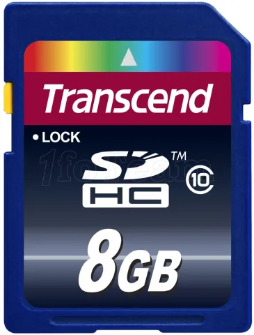 Photo de Carte mémoire SD Transcend Ultimate - 8Go