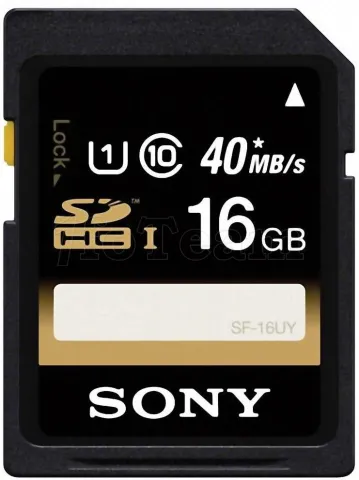 Photo de Carte mémoire Secure Digital (SD) Sony 16 Go EVO SDHC Class 10