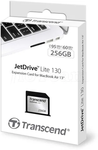 Photo de Carte mémoire Transcend JetDrive Lite 130 - 256Go pour MacBook Air 13"