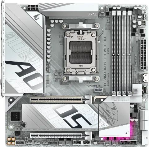 Photo de Carte Mère Aorus B850M Elite WiFi6E (AMD AM5) Micro ATX