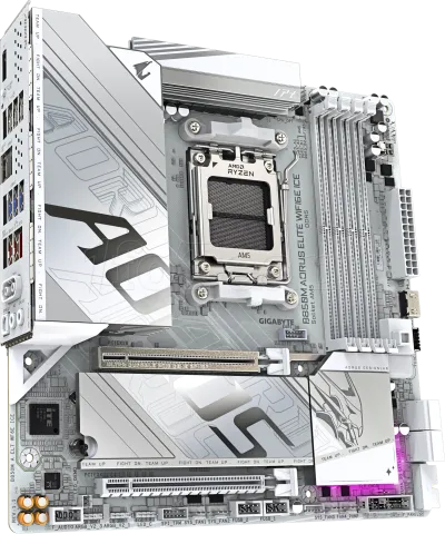 Photo de Carte Mère Aorus B850M Elite WiFi6E (AMD AM5) Micro ATX