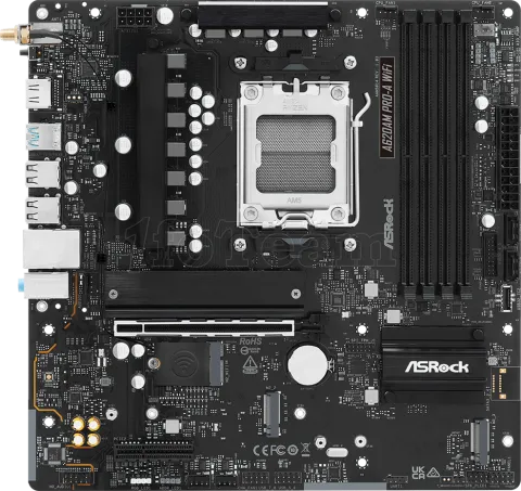 Photo de Carte mère ASRock A620AM Pro-A WiFi (AM5) Micro ATX