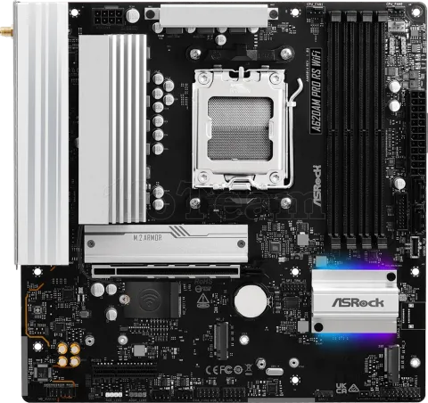Photo de Carte mère ASRock A620AM Pro Race Sport WiFi (AM5) Micro ATX
