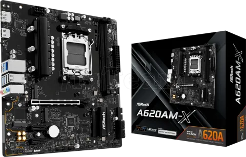 Photo de Carte Mère ASRock A620AM-X (AM5) Micro ATX