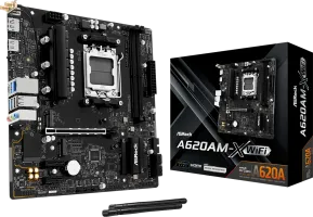 Photo de Carte Mère ASRock A620AM-X WiFi (AM5) Micro ATX