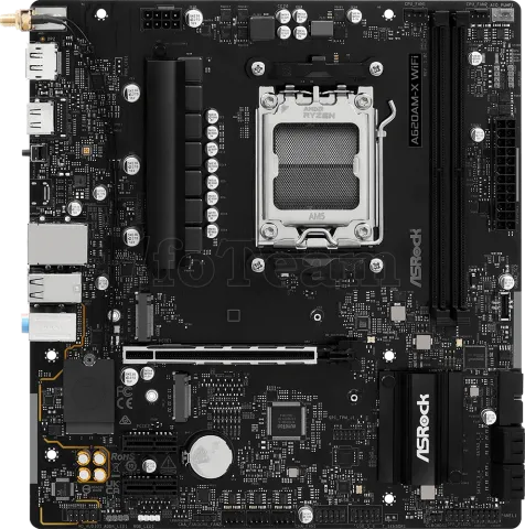 Photo de Carte Mère ASRock A620AM-X WiFi (AM5) Micro ATX