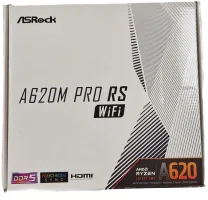 Photo de Carte Mère ASRock A620M Pro RS WiFi DDR5 (AM5) Micro ATX - SN G4M0XB051858 - ID 194624