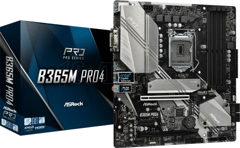 Photo de Carte Mère ASRock B365M Pro4 (Intel LGA 1151 v2) Micro ATX