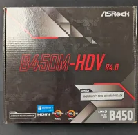 Photo de Carte Mère ASRock B450M-HDV R4.0 (AM4) Micro ATX - S/N HCFMUA057869 - ID 222636