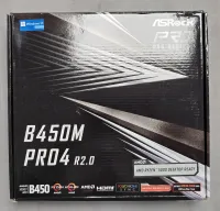 Photo de Carte Mère ASRock B450M Pro4 R2.0 (AM4) Micro ATX - S/N HBM0XB161187 - ID 222635