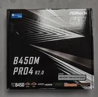 Photo de Carte Mère ASRock B450M Pro4 R2.0 (AM4) Micro ATX - S/N J4M0XB220518 - ID 222633