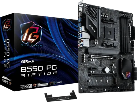 Photo de Carte Mère ASRock B550 Phantom Gaming Riptide (AM4)