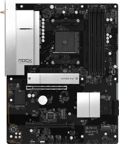 Photo de Carte Mère ASRock B550 Rock WiFi (AM4)