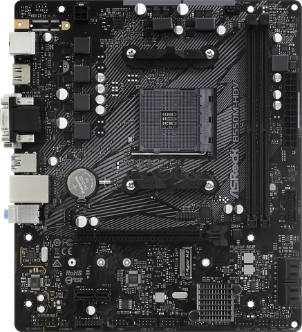 Photo de Carte Mère ASRock B550M-HDV (AM4) Micro ATX