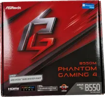 Photo de Carte Mère ASRock B550M Phantom Gaming 4 (AM4) Micro ATX - SN G6M0XB018561 - ID 197190