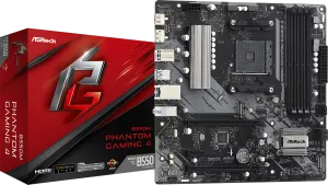 Photo de Carte Mère ASRock B550M Phantom Gaming 4