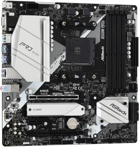 Photo de Carte Mère ASRock B550M Pro4 (AM4) Micro ATX