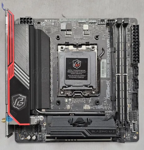 Photo de Carte Mère ASRock B650E PG-ITX WiFi (AM5) Mini ITX - S/N H9M0XB025930 - ID 222654