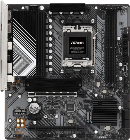 Photo de Carte Mère ASRock B650M-HDV/M.2 (AM5) Micro ATX