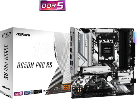 Photo de Carte Mère ASRock B650M Pro RS (AM5) Micro ATX