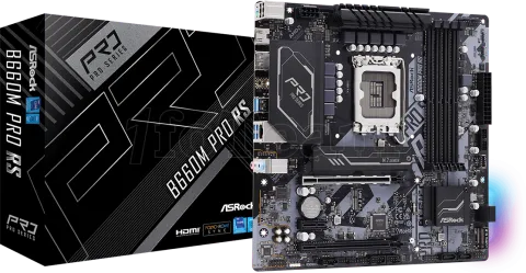 Photo de Carte Mère ASRock B660M Pro RS (Intel LGA 1700) Micro ATX