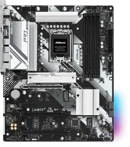 Photo de Carte Mère ASRock B760 Pro RS DDR4 (Intel LGA 1700)