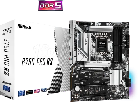 Photo de Carte Mère ASRock B760 Pro RS DDR5 (Intel LGA 1700)