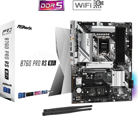 Photo de Carte Mère ASRock B760 Pro RS WiFi DDR5 (Intel LGA 1700)