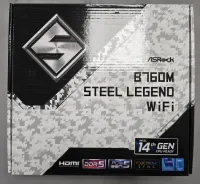 Photo de Carte Mère ASRock B760M Steel Legend WiFi DDR5 (Intel LGA 1700) Micro ATX - S/N H6M0XB120424 - ID 222741