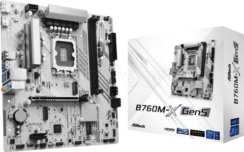 Photo de Carte Mère ASRock B760M-X Gen5 DDR5 (Intel LGA 1700) Micro ATX