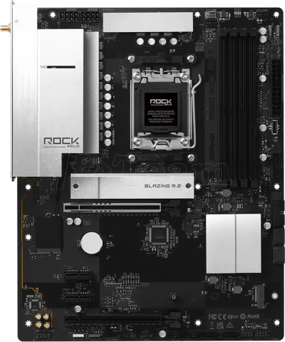 Photo de Carte mère ASRock B850 Rock WiFi 7 (AM5)