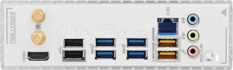 Photo de Carte mère ASRock B850M Challenger WiFi (AM5) Micro ATX (Blanc)