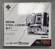 Photo de Carte Mère ASRock B850M Steel Legend WiFi (AMD AM5) Micro ATX - S/N J4M0XB179443 - ID 222657