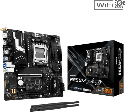 Photo de Carte Mère ASRock B850M-X Wifi R2.0 (AMD AM5) Micro ATX