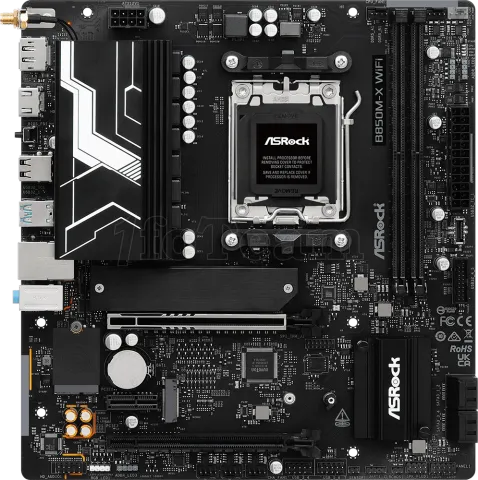 Photo de Carte Mère ASRock B850M-X Wifi R2.0 (AMD AM5) Micro ATX