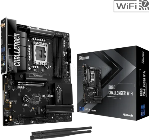 Photo de Carte Mère ASRock B860 Challenger WiFi (Intel LGA 1851)