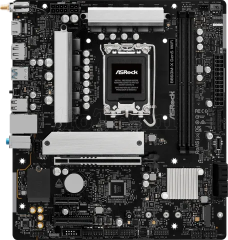 Photo de Carte mère ASRock B860M-X Gen5 WiFi (Intel LGA 1851) Micro ATX
