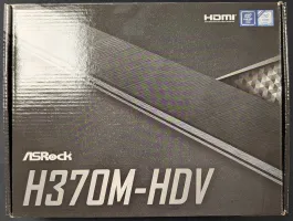 Photo de Carte Mère ASRock H370M-HDV (Intel LGA 1151 v2) Micro ATX - S/N DCM0XB259082 - ID 222711