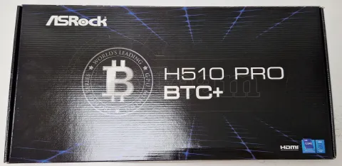 Photo de Carte Mère ASRock H510 Pro BTC+  (Intel LGA 1200) - SN E6M0XB206444 - ID 203683