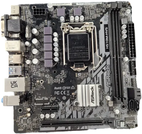 Photo de Carte Mère ASRock H510M-HVS R2.0 (Intel LGA 1200) Micro ATX - SN FBM0XB212149 - ID 191269