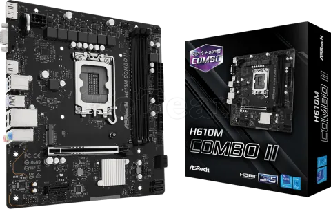 Photo de Carte Mère ASRock H610M Combo II (Intel LGA 1700) Micro ATX