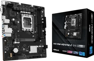 Photo de ASRock H610M-HDV/M.2 D5 Gen5