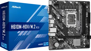 Photo de Carte Mère ASRock H610M-HDV/M.2 R2.0